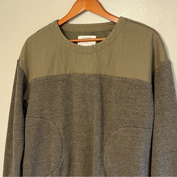 REI Cooperative Womens Nook Quilted Pullover Sweatshirt Dark Green Lg Sl… - Picture 2 of 12